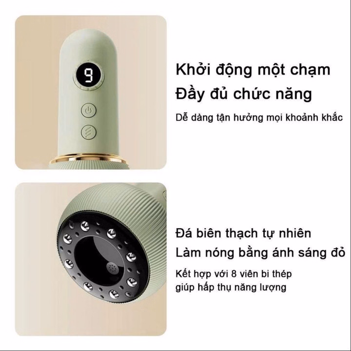 Máy Massage Kinh Lạc Giác Hơi Hồng Ngoại 8 Đầu Bi Allzz -Al 14536 - Gdn - Ảnh 6