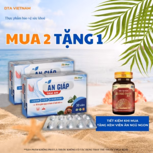 Viên Uống An Giáp Hỗ Trợ Giảm Nguy Cơ Bướu Cổ Lành Tính Hộp 30 Viên