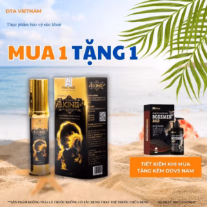 Mẫu Mới Combo 2 Hộp A.B King Xịt Sl Cho Nam 10Ml Cải Thiện Thời Gian Dài, Xuất Tinh Sớm, Rối Loạn Sinh Lý