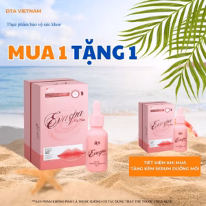 Serum Dưỡng Môi Evaspa Lip Pink Giúp Dưỡng Ẩm, Làm Mềm Môi, Ngăn Ngừa Và Cải Thiện Tình Trạng Môi Khô Nẻ, Bong Tróc Lọ 10Ml