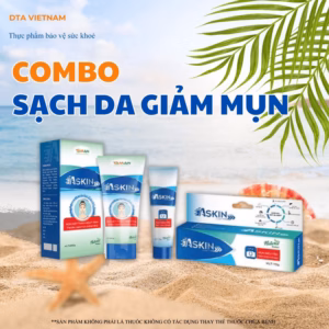 Sữa Rửa Mặt Askin Hỗ Trợ Làm Sạch Da Lỗ Chân Lông Ngăn Ngừa Mụn Phát Triển Cung Cấp Dưỡng Chất Cho Da Trắng Mịn Hồng Hào Tuýp 50Gr