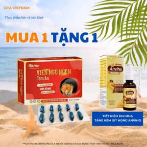 Viên Uống Ngủ Ngon Hỗ Trợ Giảm Căng Thẳng Mệt Mỏi Do Mất Ngủ Ngủ Không Ngon Hộp 30 Viên