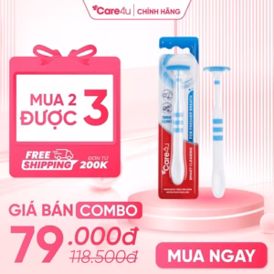 Combo 3 Dụng Cụ Làm Sạch Lưỡi Care4U