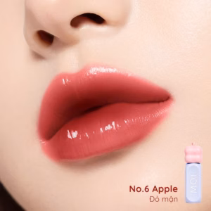 M.O.I-Son Tint Bóng Liptint Gummy No.06 Apple- Đỏ Mận