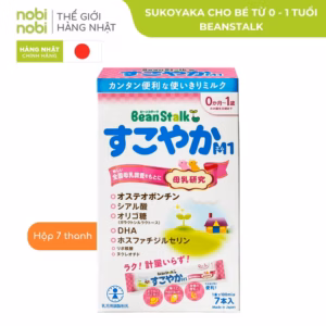 Sữa Thanh Công Thức Bean Stalk Sukoyaka M1 Cho Trẻ Từ 0 – 1 Tuổi (Beanstalk)
