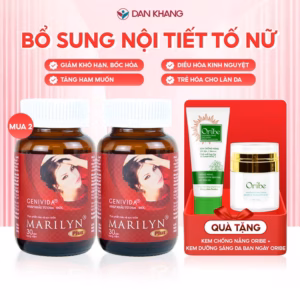 Hộp 30 Viên Uống Bổ Sung Nội Tiết Tố Nữ Marilyn Plus - Dân Khang