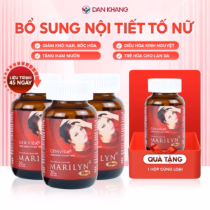 Combo 3 Hộp Viên Uống Bổ Sung Nội Tiết Tố Nữ Marilyn - Dân Khang