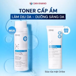 Toner Cấp Ẩm Phục Hồi Da Oribe Soft Touch Toner - Nước Hoa Hồng Sáng Da Se Khít Lỗ Chân Lông 150Ml