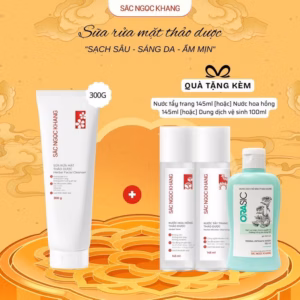 Sữa Rửa Mặt Thảo Dược [300G] - Sắc Ngọc Khang