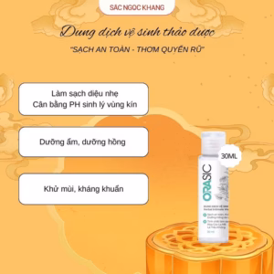 Dung Dịch Vệ Sinh Thảo Dược Orasic [Minisize 30Ml] - Sắc Ngọc Khang