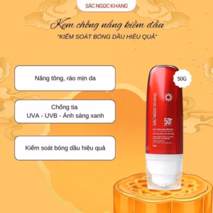 Kem Chống Nắng Kiềm Dầu [50G] - Sắc Ngọc Khang
