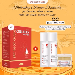 Nước Uống Collagen Dipeptide [30 Túi - Liệu Trình 1 Tháng] - Sắc Ngọc Khang
