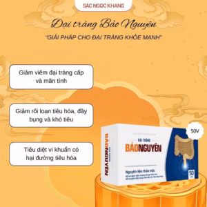 Đại Tràng Bảo Nguyên - Giải Pháp Cho Đại Tràng Khoẻ Mạnh [50 Viên] - Sắc Ngọc Khang