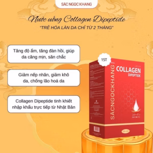 Nước Uống Collagen Dipeptide [15 Túi] - Sắc Ngọc Khang