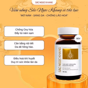 Viên Uống Snk Vi Tảo Lục [180V - Liệu Trình 1 Tháng] - Sắc Ngọc Khang