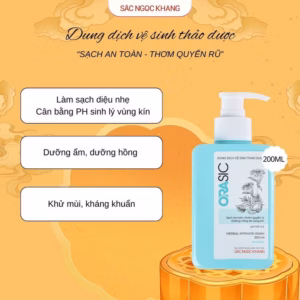 Dung Dịch Vệ Sinh Thảo Dược Orasic [200Ml] - Sắc Ngọc Khang