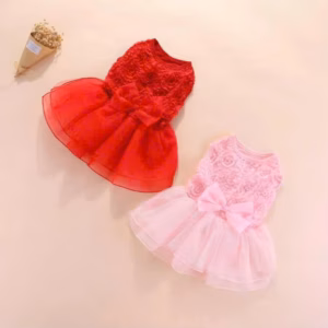 Váy Xoè Hoa Siêu Sang Trọng Từ 0.5-9Kg Dành Cho Thú Cưng Chó Mèo