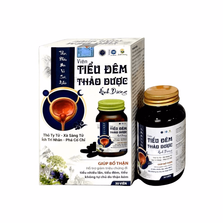 Viên Tiểu Đêm Thảo Dược Ánh Dương Giúp Bổ Thận, Giảm Tiểu Đêm, Tiểu Nhiều Lần Hộp 30 Viên-Tradiphar - Ảnh 5