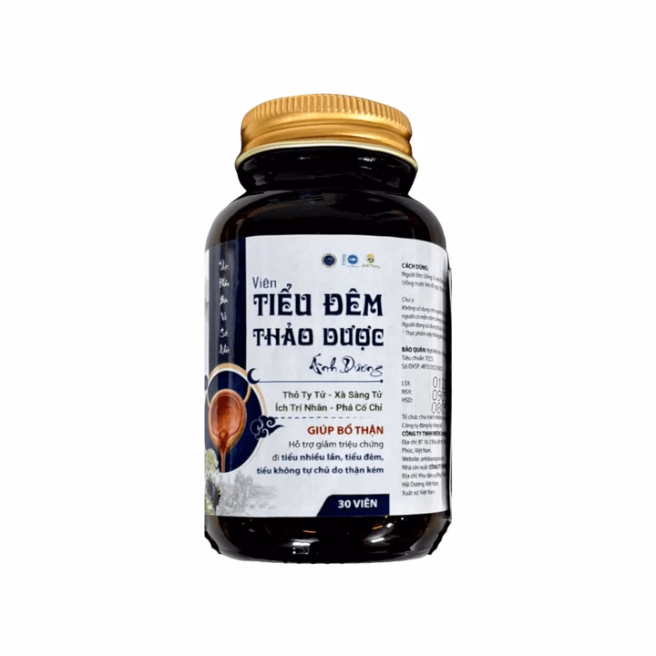Viên Tiểu Đêm Thảo Dược Ánh Dương Giúp Bổ Thận, Giảm Tiểu Đêm, Tiểu Nhiều Lần Hộp 30 Viên-Tradiphar - Ảnh 4