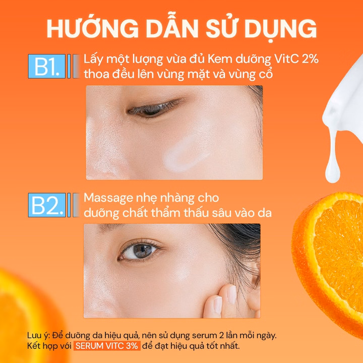 Combo Dưỡng Sáng Mờ Thâm Nám Serum & Kem Dưỡng Vitamin C Niosome Whitening Complex Oribe - Ảnh 4