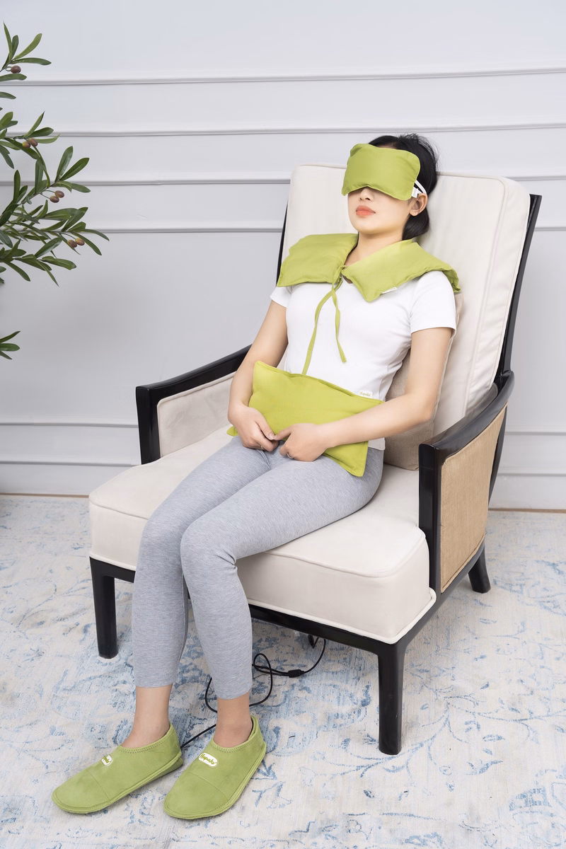 Túi Chườm Thảo Dược Vai Gáy - Hapaku - Ảnh 7
