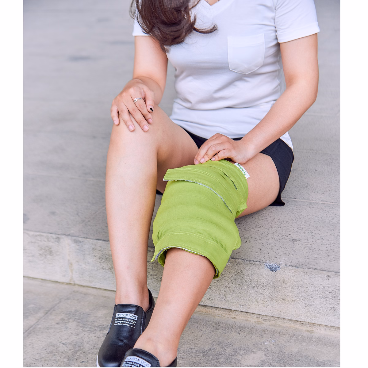 Túi Chườm Thảo Dược Đầu Gối - Hapaku - Ảnh 5