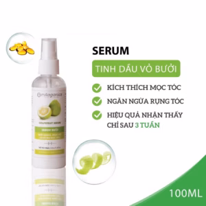 Serum Bưởi Ngừa Rụng & Kích Thích Mọc Tóc Từ Tinh Dầu Bưởi - Milaganics