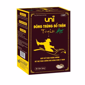 Viên Uống Đông Trùng Bổ Thận Tùng Lộc Plus - Uni Pharma