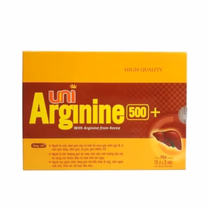 Viên Uống Giải Độc Gan Arginine 500+ - Uni Pharma
