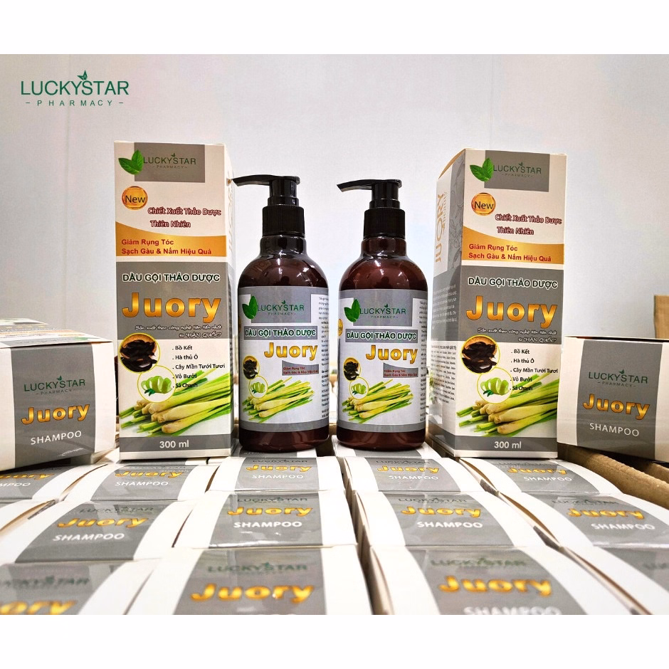 Dầu Gội Thảo Dược Juory 300Ml - Lucky Star - Ảnh 4