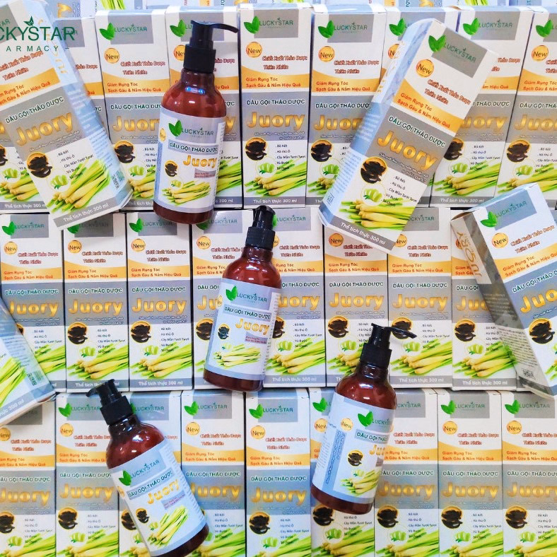 Dầu Gội Thảo Dược Juory 300Ml - Lucky Star - Ảnh 6