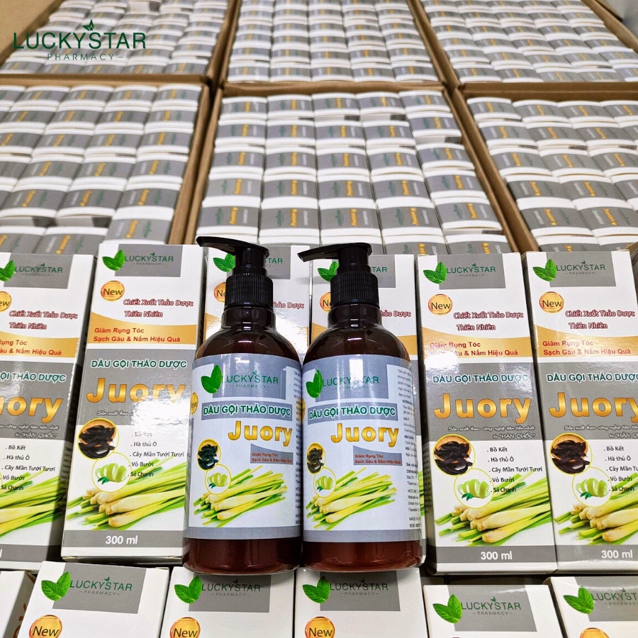 Dầu Gội Thảo Dược Juory 300Ml - Lucky Star - Ảnh 8