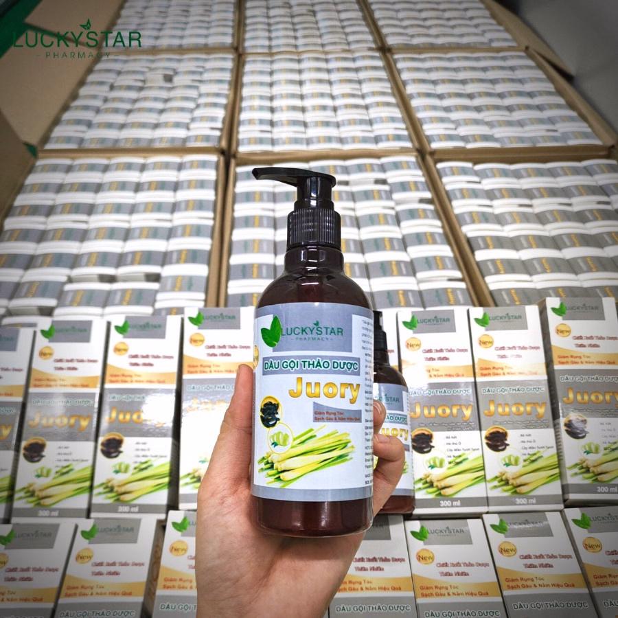 Dầu Gội Thảo Dược Juory 300Ml - Lucky Star - Ảnh 9