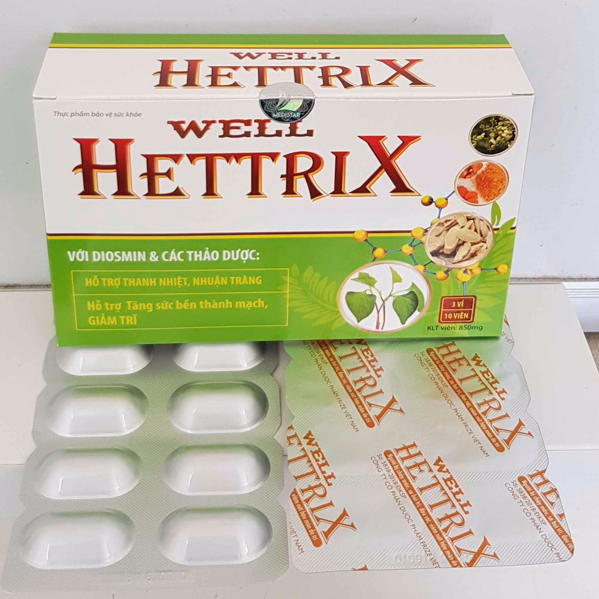 Well Hettrix Hỗ Trợ Thanh Nhiệt, Nhuận Tràng - Frize - Ảnh 2