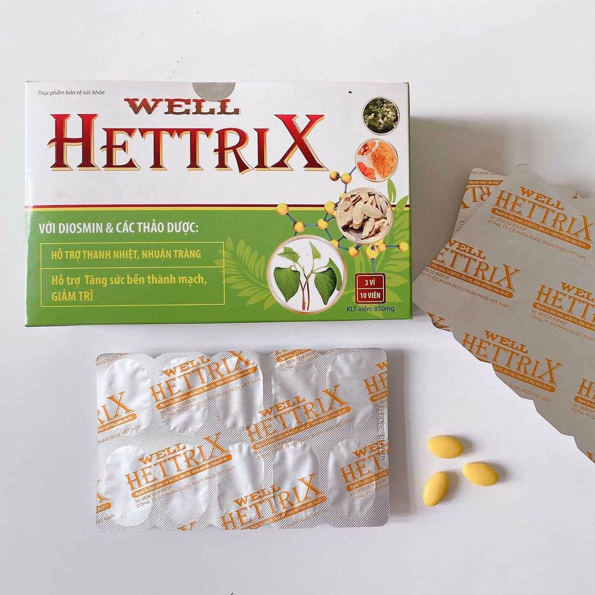 Well Hettrix Hỗ Trợ Thanh Nhiệt, Nhuận Tràng - Frize - Ảnh 3