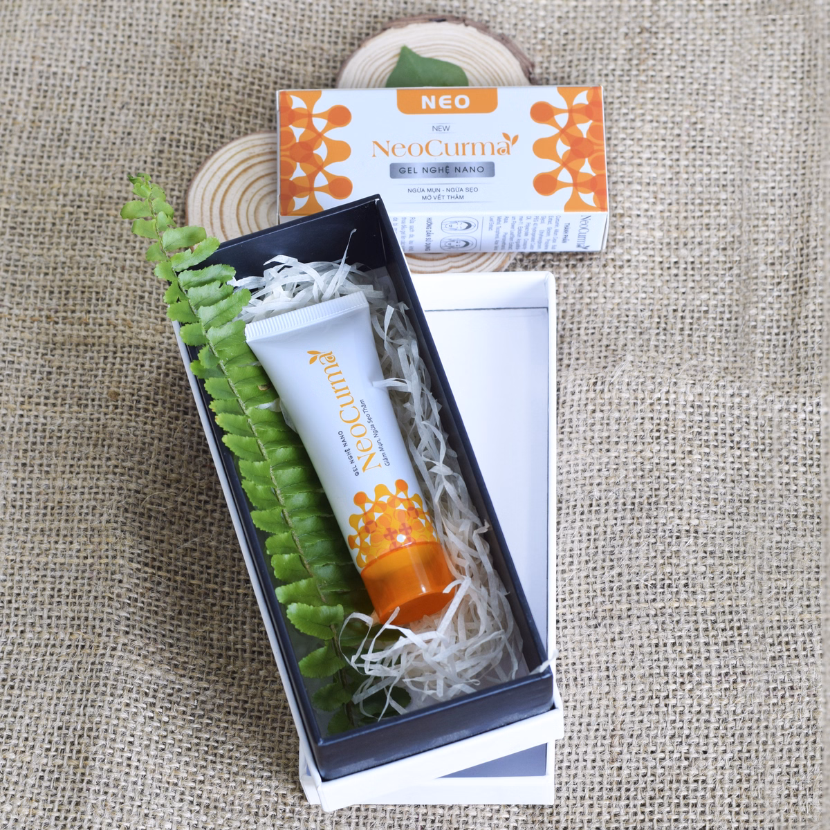 Bộ Đôi Giảm Mụn Mờ Thâm Lưng, Body - Xà Phòng Nghệ 75G Và Gel Nghệ Nano Neocurma 20G - Neo Acnes - Ảnh 6
