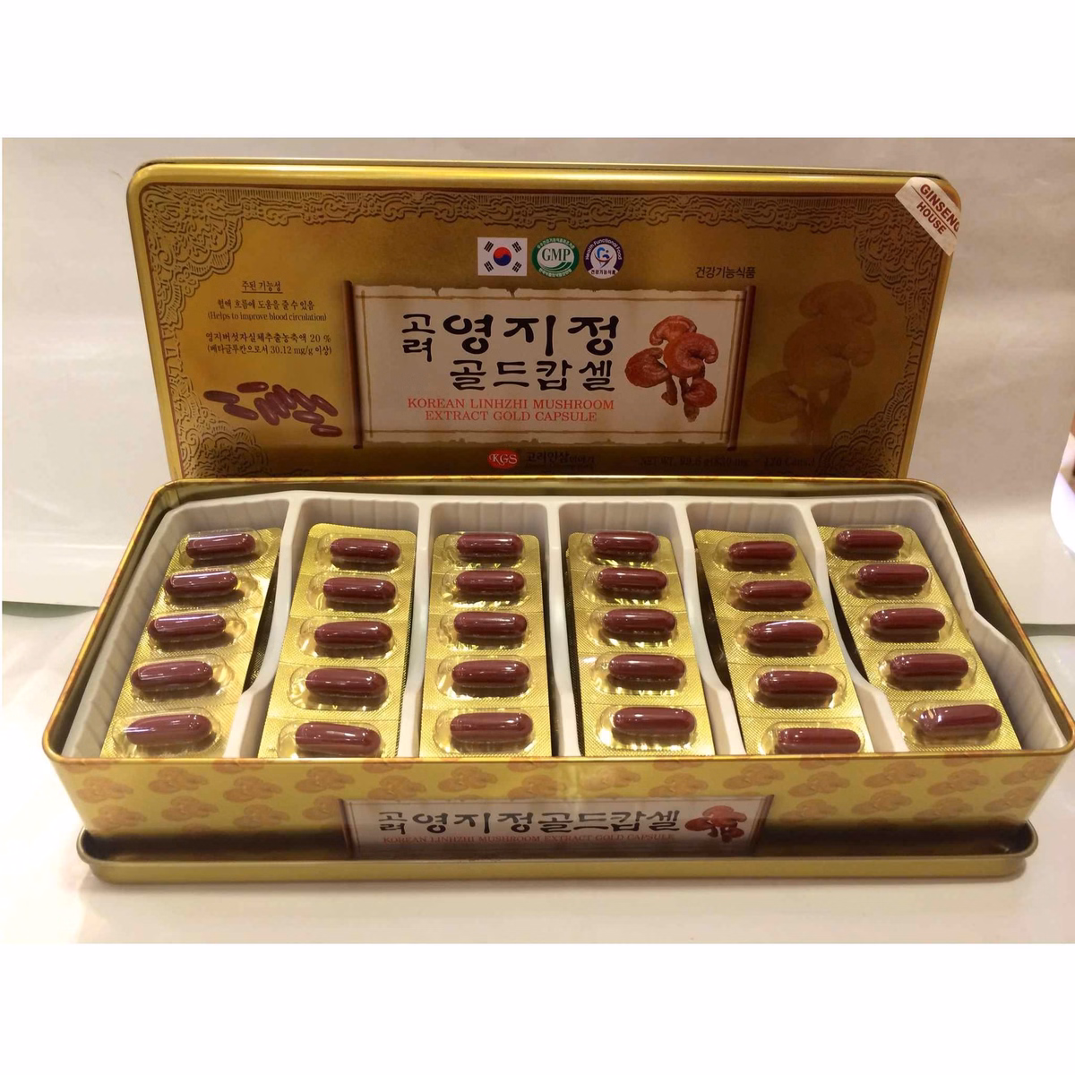 Viên Chiết Xuất Nấm Linh Chi - Ginseng House - Ảnh 2