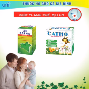 Siro Giúp Thanh Phế, Dịu Ho Catho - Uni Pharma