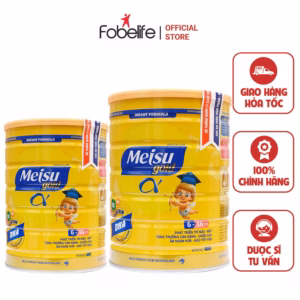Sữa Bột Mejsu Gold Cho Bé 6-36 Tháng Tuổi, Hỗ Trợ Phát Triển Trí Não, Tăng Trưởng Chiều Cao - Fobelife
