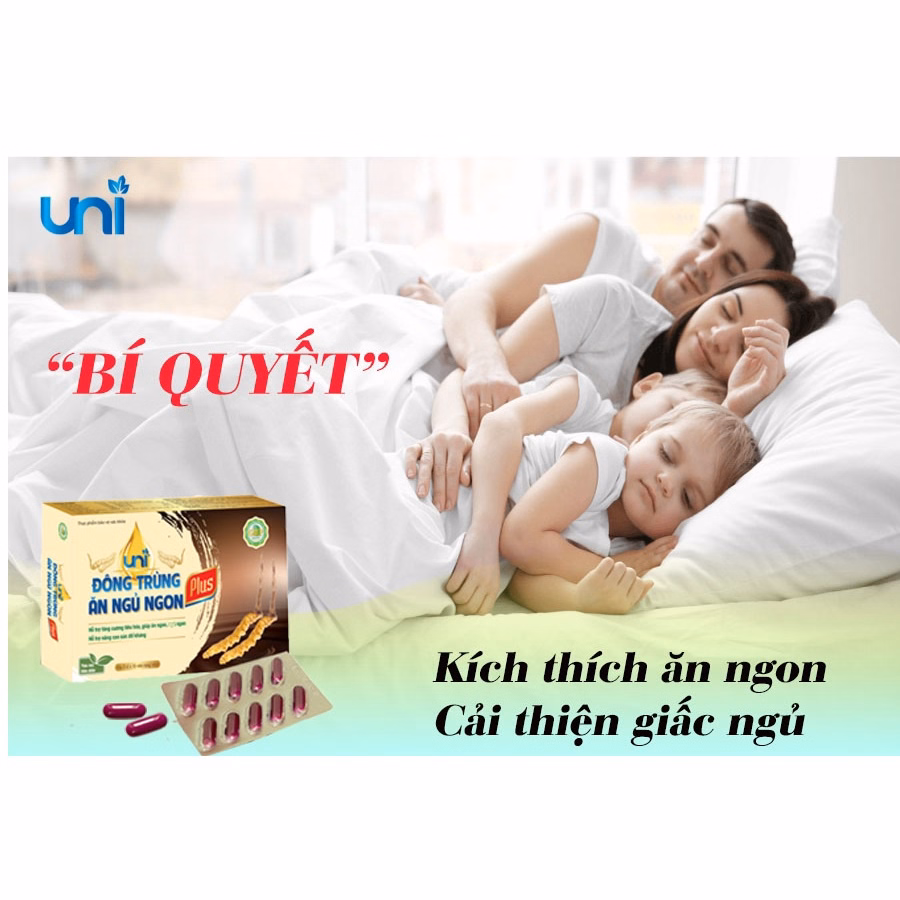 Đông Trùng Ăn Ngủ Ngon Plus - Uni Pharma - Ảnh 5