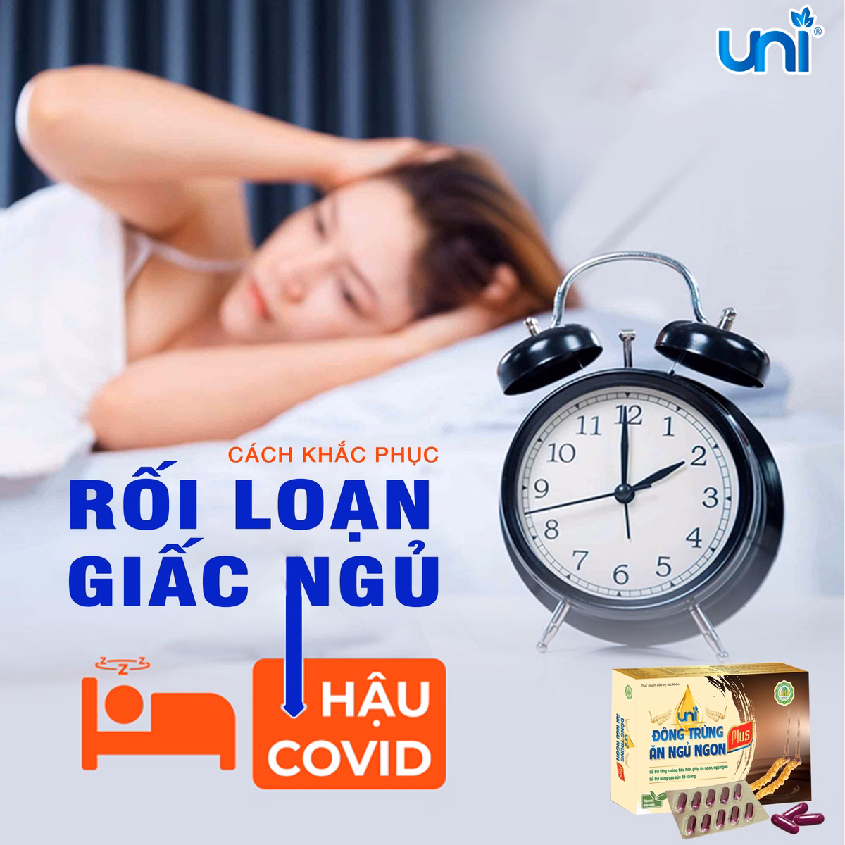 Đông Trùng Ăn Ngủ Ngon Plus - Uni Pharma - Ảnh 4