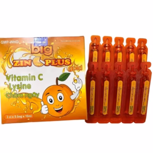 Bổ Sung Vitamin Và Tăng Sức Đề Kháng Big Zinc Plus Gold - Uni Pharma