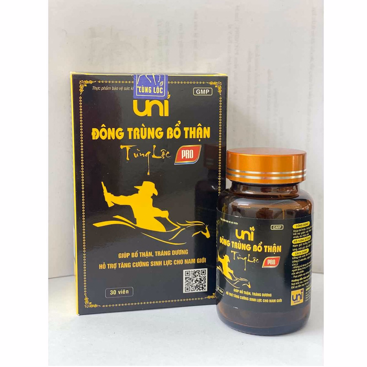 Đông Trùng Bổ Thận Tùng Lộc Pro - Unipharma