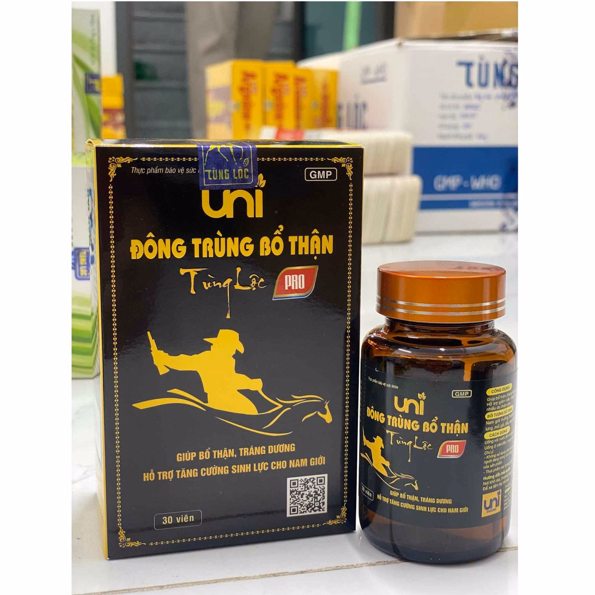Đông Trùng Bổ Thận Tùng Lộc Pro - Unipharma - Ảnh 5