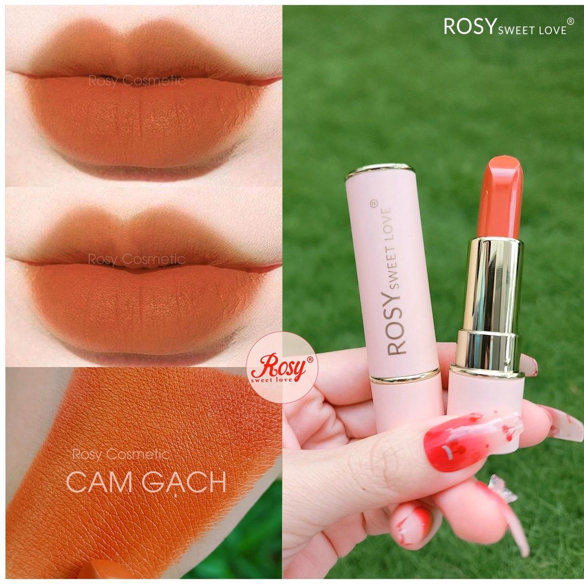 Combo 2 Son Sáp Lì Sweet Love - Rosy - Ảnh 16