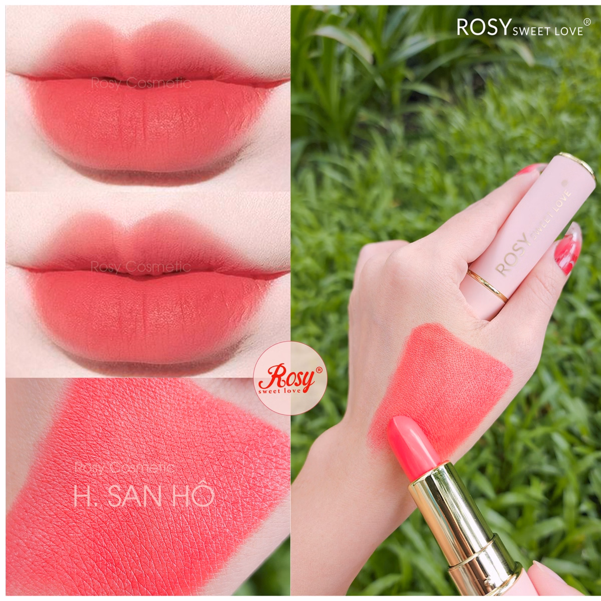 Combo 2 Son Sáp Lì Sweet Love - Rosy - Ảnh 17