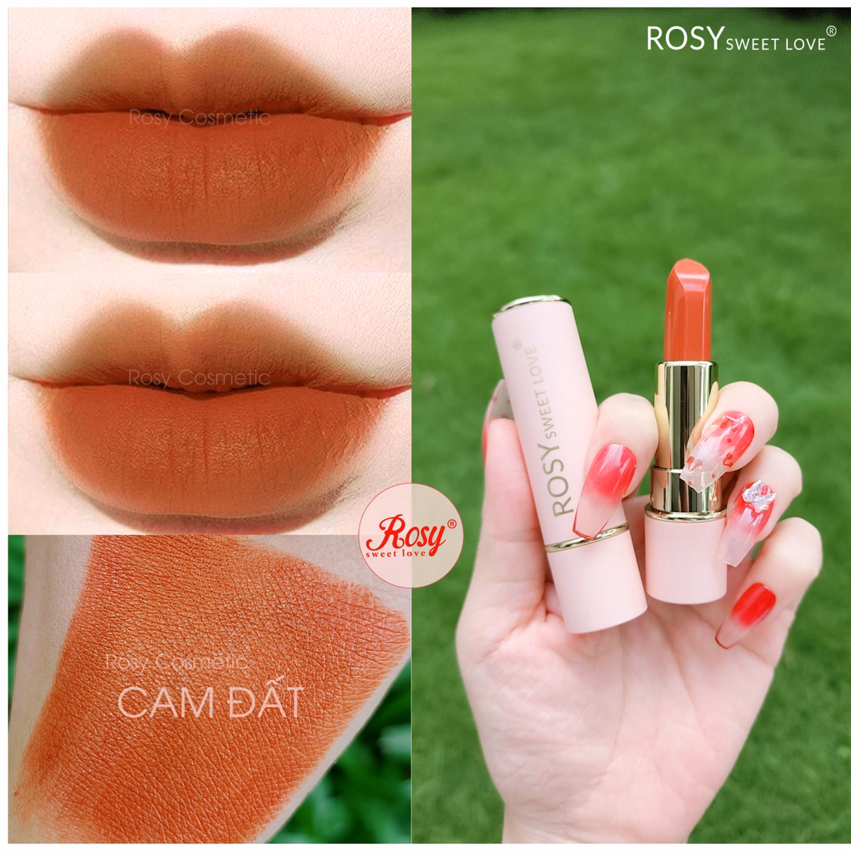 Combo 2 Son Sáp Lì Sweet Love - Rosy - Ảnh 15