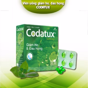Viên Nang Mềm Giảm Ho Và Đau Họng Codatux - Bp Pharma