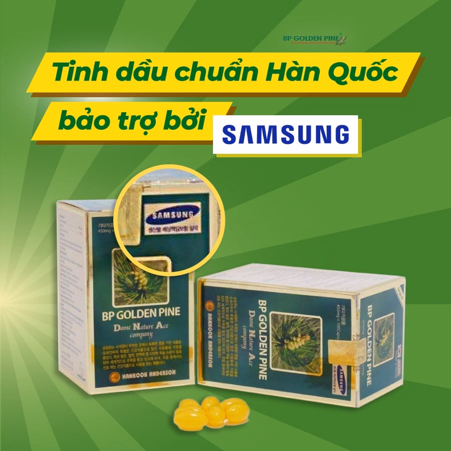 Tinh Dầu Thông Đỏ Bp Golden Pine - Bp Pharma - Hộp 100 Viên - Ảnh 4