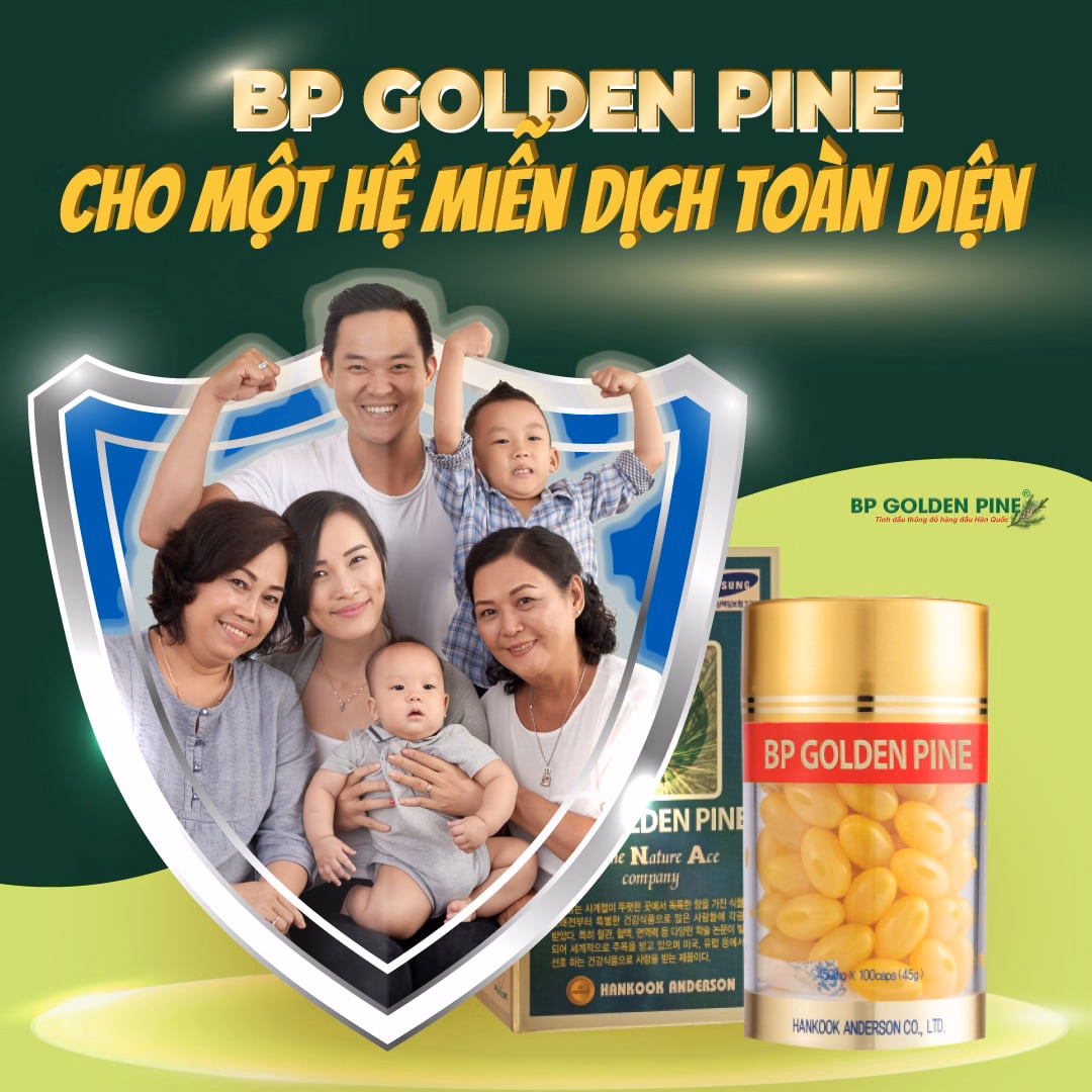 Tinh Dầu Thông Đỏ Bp Golden Pine - Bp Pharma - Hộp 100 Viên - Ảnh 9